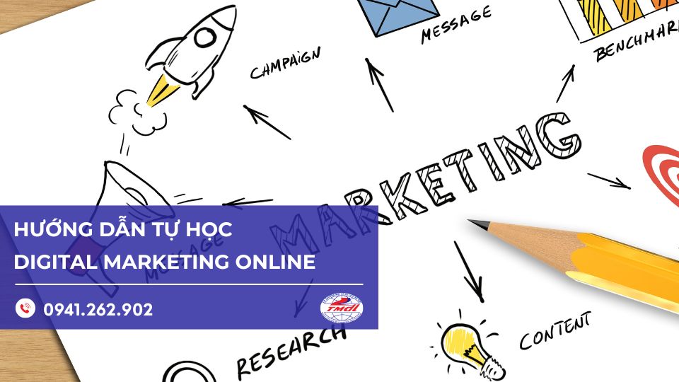 Hướng dẫn tự học Digital Marketing online hiệu quả