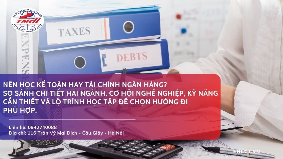 Nên học kế toán hay tài chính ngân hàng? So sánh chi tiết và định hướng lựa chọn