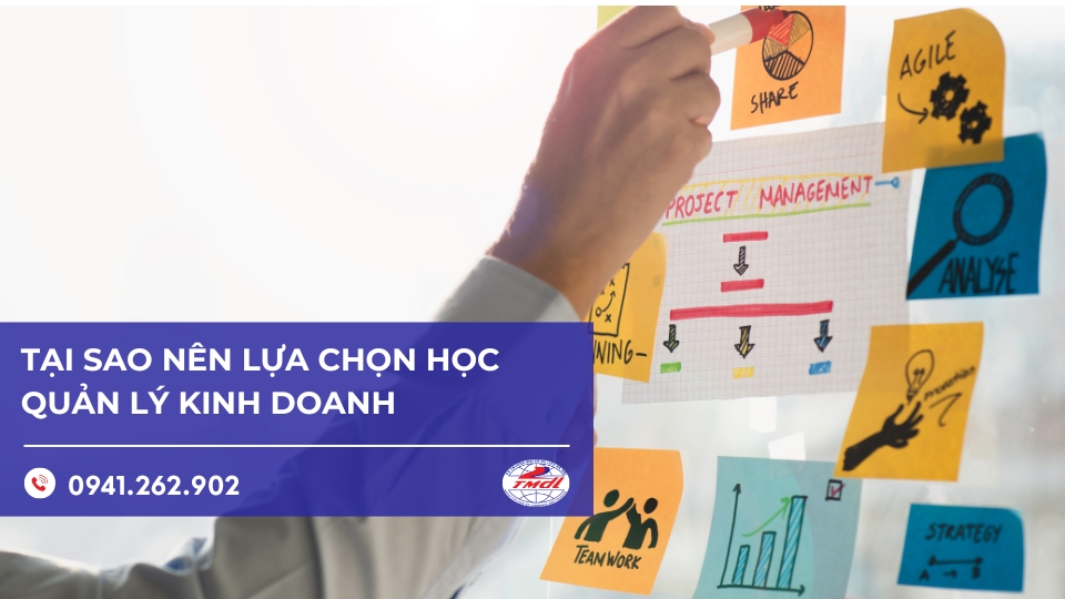 Học Quản lý kinh doanh, tại sao không?